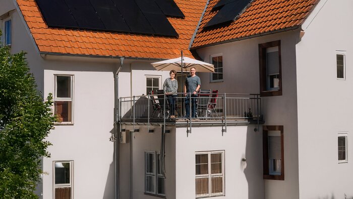 Erfahrungsbericht: Ehepaar Kohl nutzen Solaranlage mit Speicher | © Bildnachweis: ©Pfalzwerke/Patrick Junker Erfahrungsbericht: Ehepaar Kohl nutzen Solaranlage mit Speicher | © Bildnachweis: ©Pfalzwerke/Patrick Junker