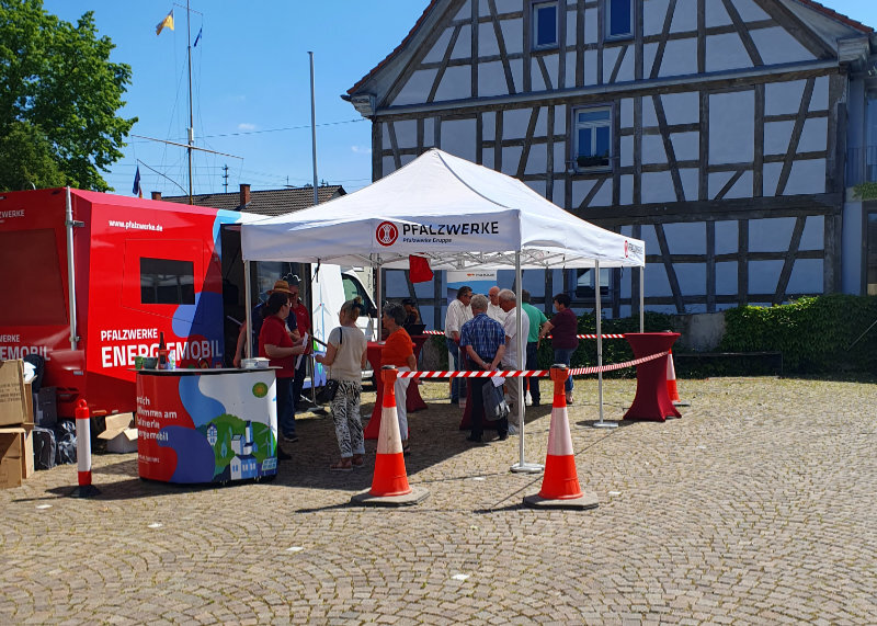 Energiemobil vor Ort in Leimersheim Energiemobil vor Ort in Leimersheim