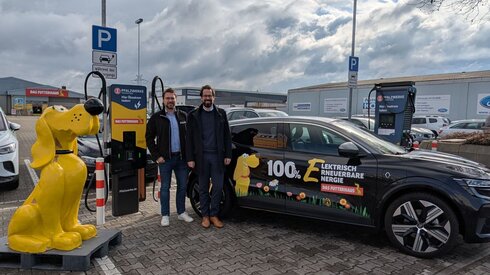 Tierisch gute Energie für das E-Auto: PFALZWERKE und DAS FUTTERHAUS bauen Kooperation aus | © Pfalzwerke